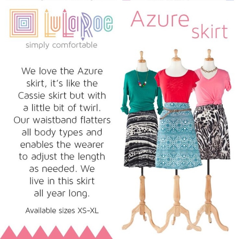 HP!🎉NEW! LLR Azure Skirt - Picture 9 of 11